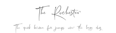 The Rochester by Typeline Studio — Script Handwritten Font — thumbnail 1