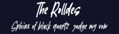 The Rolldes by InspiraType — Script Handwritten Font — thumbnail 2