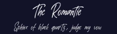 The Romantic by Scratchones — Script Handwritten Font — thumbnail 2