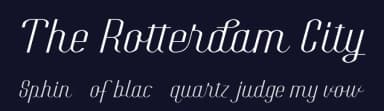 The Rotterdam City by Doehantz Studio — Script Handwritten Font — thumbnail 2