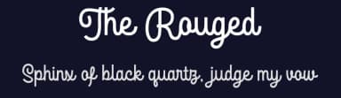 The Rouged by Letterhend Studio — Script Handwritten Font — thumbnail 2