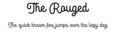 The Rouged by Letterhend Studio — Script Handwritten Font — thumbnail 1