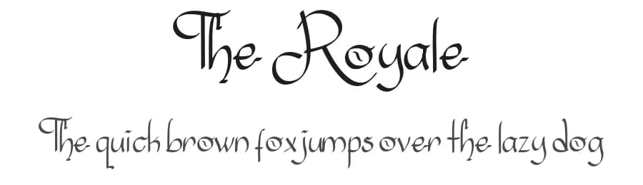 The Royale by DM Letter Studio - Dimas Prasetyo — Script Handwritten Font