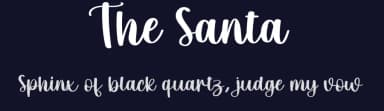 The Santa by Scratchones — Script Handwritten Font — thumbnail 2