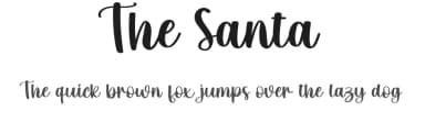 The Santa by Scratchones — Script Handwritten Font — thumbnail 1