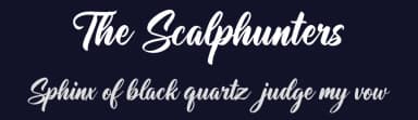The Scalphunters by Octotype  | Thomas Boucherie — Script Handwritten Font — thumbnail 2
