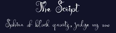 The Script by Eddy Goodboy — Script Handwritten Font — thumbnail 2