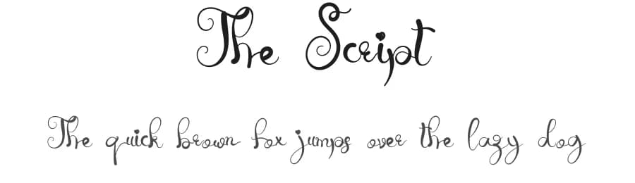 The Script by Eddy Goodboy — Script Handwritten Font