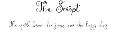 The Script by Eddy Goodboy — Script Handwritten Font — thumbnail 1