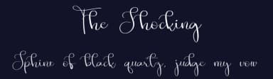 The Shocking by Luluk Surotul — Script Handwritten Font — thumbnail 2