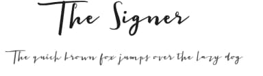 The Signer by Suamzu Art — Script Handwritten Font — thumbnail 1