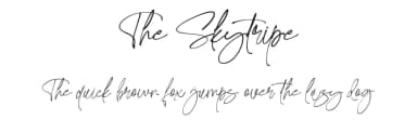 The Skytripe by AminMario — Script Handwritten Font — thumbnail 1