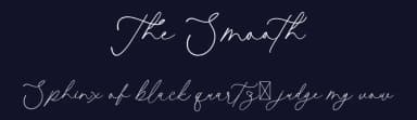 The Smooth by Muwatta Studio — Script Handwritten Font — thumbnail 2