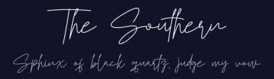 The Southern by Jadatype — Script Handwritten Font — thumbnail 2
