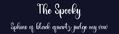 The Spooky by PiPi Creative STUDIO — Script Handwritten Font — thumbnail 2