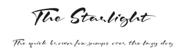 The Starlight by Typeline Studio — Script Handwritten Font — thumbnail 1