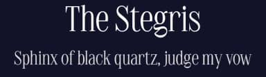 The Stegris by Letterhend Studio — Sans Serif Font — thumbnail 2