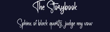 The Storybook by Scratchones — Script Handwritten Font — thumbnail 2