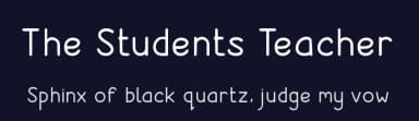 The Students Teacher by Brixdee — Script Handwritten Font — thumbnail 2
