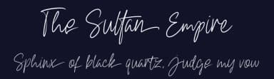 The Sultan Empire by Kong Font — Script Handwritten Font — thumbnail 2
