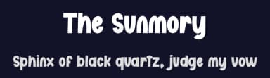 The Sunmory by Scratchones — Script Handwritten Font — thumbnail 2