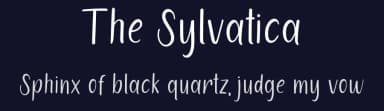 The Sylvatica by Eko Samp — Script Handwritten Font — thumbnail 2