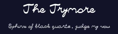 The Trymore by Widiharinata I Kadek — Script Handwritten Font — thumbnail 2