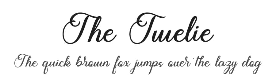 The Twelie by ToniStudio — Script Handwritten Font