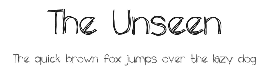 The Unseen by Brittney Murphy Design — Script Handwritten Font