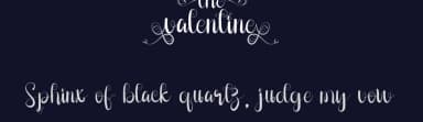 The Valentine by Eric Samossa — Script Handwritten Font — thumbnail 2