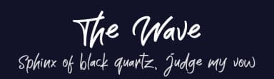The Wave by Blue Studio09 — Script Handwritten Font — thumbnail 2