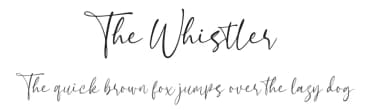 The Whistler by Abas Creative — Script Handwritten Font — thumbnail 1