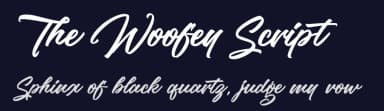 The Woofey Script by Thirtypath — Script Handwritten Font — thumbnail 2