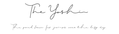 The Yoshi by Chichucha — Script Handwritten Font — thumbnail 1