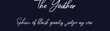 The Youther by Java Pep — Script Handwritten Font — thumbnail 2