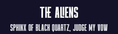 The Aliens by Almarkhatype — Sans Serif Font — thumbnail 2