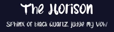 The Horison by Muharima Rasyid — Script Handwritten Font — thumbnail 2