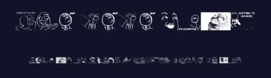The meme font by zanatlija — Dingbats Font — thumbnail 2