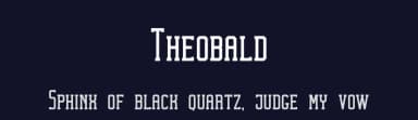 Theobald by Bartosz Wesolek — Serif Font — thumbnail 2