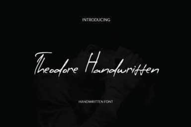 Theodore Font by Eurus 99 — Script Handwritten Font — thumbnail 1