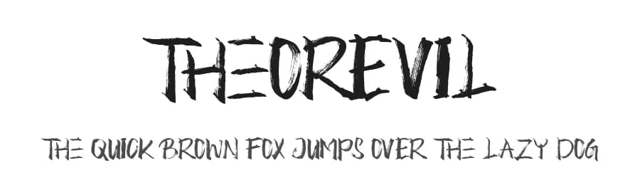 Theorevil by Madatype Studio — Script Handwritten Font