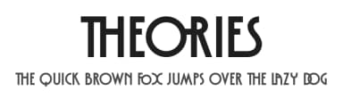 Theories by 177Studio — Sans Serif Font — thumbnail 1
