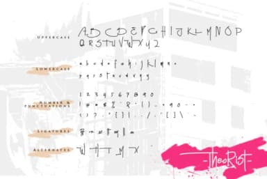 Theorist Font by I Do Not Sleep — Script Handwritten Font — thumbnail 8