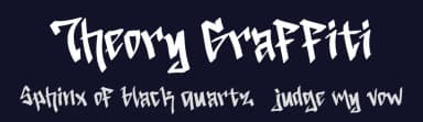 Theory Graffiti by Yoga Letter — Script Handwritten Font — thumbnail 2