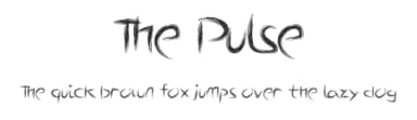 The Pulse by Xerographer Fonts — Script Handwritten Font — thumbnail 1