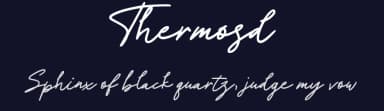 Thermosd by Creatype Studio — Script Handwritten Font — thumbnail 2