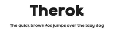 Therok by twinletter — Sans Serif Font — thumbnail 1