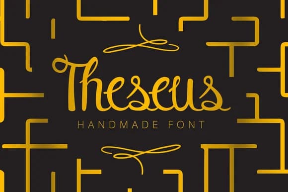 Theseus Font by SNK — Script Handwritten Font