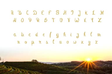 Theseus Font by SNK — Script Handwritten Font — thumbnail 4