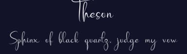 Theson by Design Vector10 — Script Handwritten Font — thumbnail 2